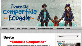 What Tenenciacompartida.com website looked like in 2017 (6 years ago)