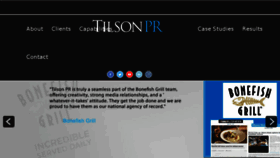 What Tilsonpr.com website looked like in 2017 (6 years ago)