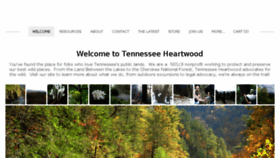 What Tennesseeheartwood.org website looked like in 2017 (6 years ago)