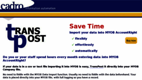 What Transpost.com.au website looked like in 2017 (6 years ago)