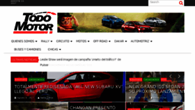 What Todomotorperu.com website looked like in 2017 (6 years ago)