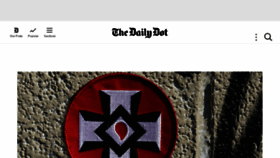 What Thedailydot.com website looked like in 2017 (6 years ago)