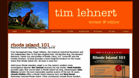 What Timlehnertonline.com website looked like in 2017 (6 years ago)
