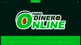 What Tododineroonline.com website looked like in 2017 (6 years ago)