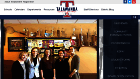 What Talawanda.org website looked like in 2017 (6 years ago)