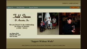 What Toddsteven.com website looked like in 2017 (6 years ago)