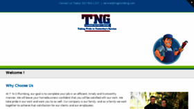 What Tngplumbing.com website looked like in 2017 (6 years ago)