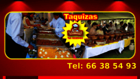 What Taquizas-adomicilio.com.mx website looked like in 2017 (6 years ago)