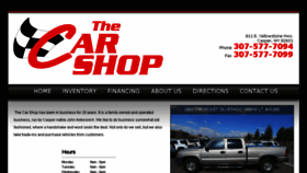 What Thecarshopwy.com website looked like in 2017 (6 years ago)