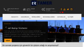 What Tamer.com.tr website looked like in 2017 (6 years ago)