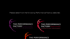 What Theperformancefactorywales.com website looked like in 2017 (6 years ago)