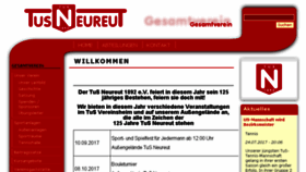 What Tusneureut.de website looked like in 2017 (6 years ago)