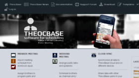 What Theocbase.net website looked like in 2017 (6 years ago)
