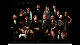 What Therochesterfamily.com website looked like in 2017 (8 years ago)