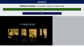 What Timeless.co website looked like in 2017 (6 years ago)