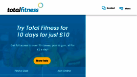 What Totalfitness.org website looked like in 2017 (6 years ago)