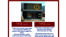 What Tanz-artpiel.com.mx website looked like in 2017 (6 years ago)
