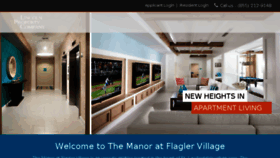 What Themanoratflaglervillage.com website looked like in 2017 (6 years ago)