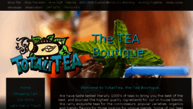 What Totalitea.com website looked like in 2017 (6 years ago)