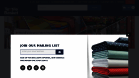 What Textilebasket.com website looked like in 2017 (6 years ago)