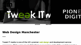 What Tweakitmedia.co.uk website looked like in 2017 (6 years ago)
