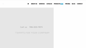 What Tshirtsflorida.com website looked like in 2017 (6 years ago)