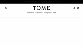What Tomenyc.com website looked like in 2017 (6 years ago)