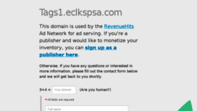 What Tags1.eclkspsa.com website looked like in 2017 (6 years ago)