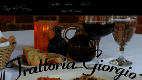 What Trattoriagiorgio.net website looked like in 2017 (6 years ago)