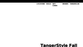What Tangeroutletsca.com website looked like in 2017 (6 years ago)