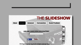 What Theslideshow.net website looked like in 2017 (6 years ago)