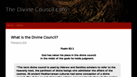 What Thedivinecouncil.com website looked like in 2017 (6 years ago)