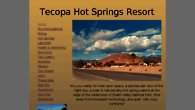 What Tecopahotsprings.org website looked like in 2017 (6 years ago)