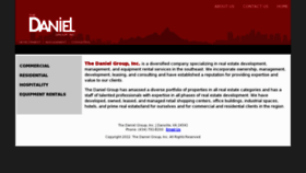 What Tdanielgroup.com website looked like in 2017 (6 years ago)