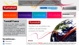 What Tunstall.fr website looked like in 2017 (6 years ago)