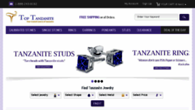 What Toptanzanite.com website looked like in 2017 (6 years ago)