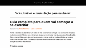 What Treinofeminino.com website looked like in 2017 (6 years ago)