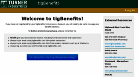 What Tigbenefits.com website looked like in 2017 (6 years ago)