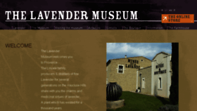 What Thelavendermuseum.com website looked like in 2017 (6 years ago)