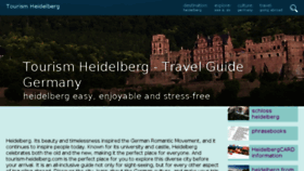 What Tourism-heidelberg.com website looked like in 2017 (6 years ago)