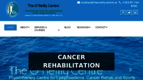 What Theoreillycentre.ie website looked like in 2017 (6 years ago)
