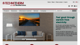 What Technotherm.de website looked like in 2017 (6 years ago)