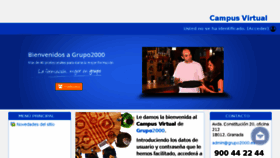 What Teleformacion.grupo2000.es website looked like in 2017 (6 years ago)