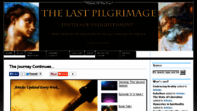 What Thelastpilgrimage.com website looked like in 2017 (6 years ago)