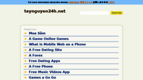 What Taynguyen24h.net website looked like in 2017 (6 years ago)