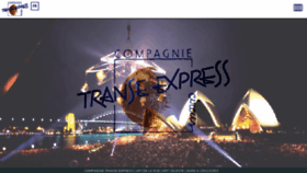 What Transe-express.com website looked like in 2017 (6 years ago)