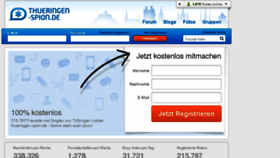 What Thueringen-spion.de website looked like in 2017 (6 years ago)