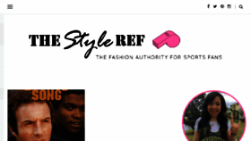What Thestyleref.com website looked like in 2017 (6 years ago)