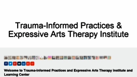 What Trauma-informedpractice.com website looked like in 2017 (6 years ago)