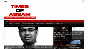What Timesofassam.com website looked like in 2017 (6 years ago)